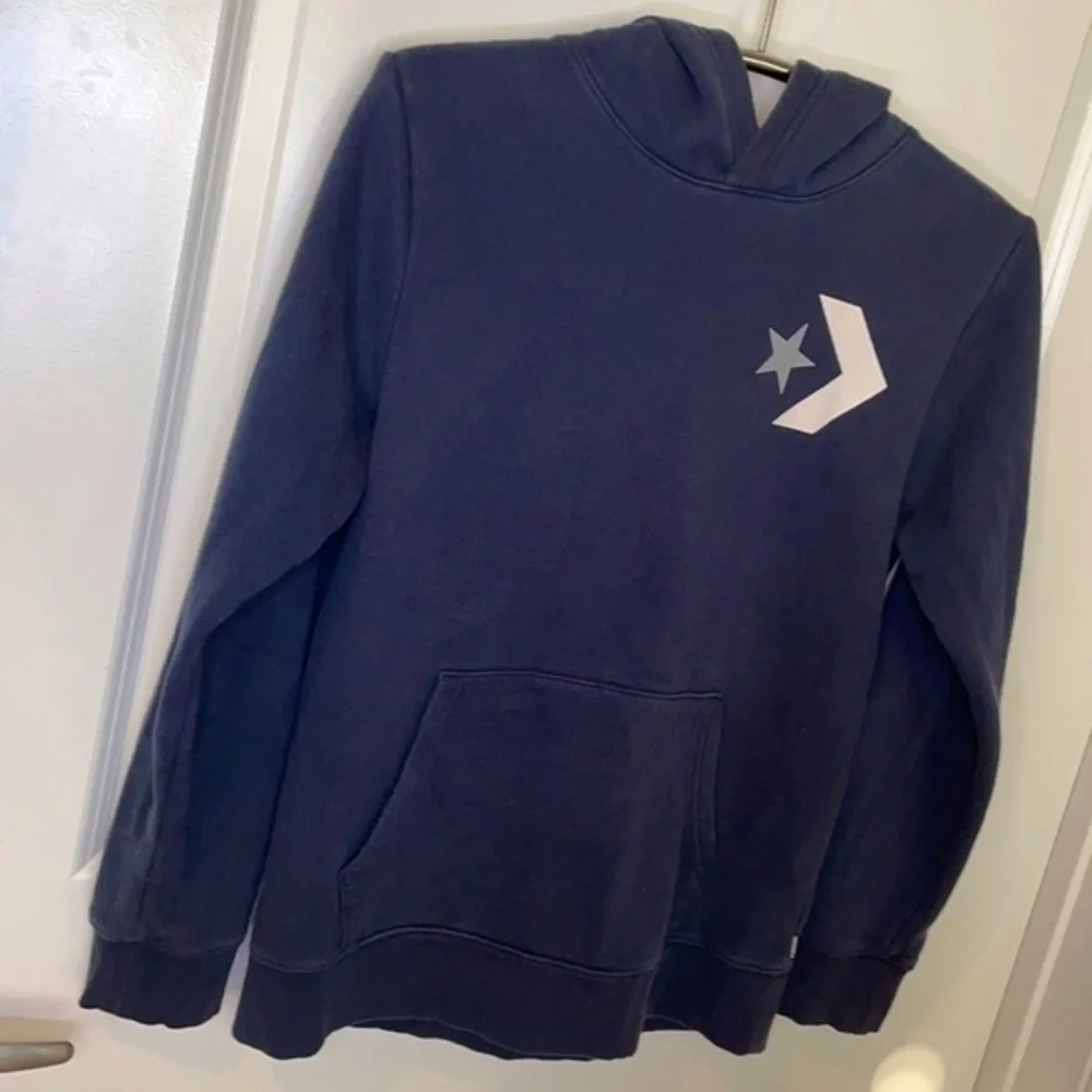 CONVERSE | Youth XL (13-15 yrs) Dark Blue CONVERSE Hooded Sweatshirt.